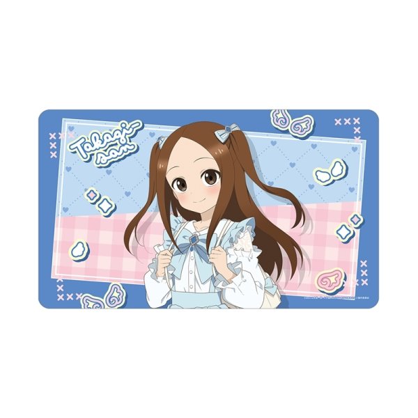 画像1:  【予約商品】  アルマビアンカ　からかい上手の高木さん 描き下ろし 高木さん 令和 時代ファッションver. マルチデスクマット 【26年7月下旬発売】 (1)