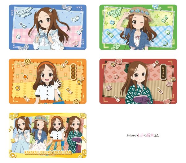 画像4:  【予約商品】  アルマビアンカ　からかい上手の高木さん 描き下ろし 高木さん 時代ファッションver. マルチデスクマット 【26年7月下旬発売】 (4)