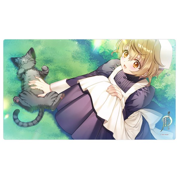 画像1:  【予約商品】  カーテン魂　顔のない月　ラバーマット（栗原沙也加） 【26年7月下旬発売】    (1)