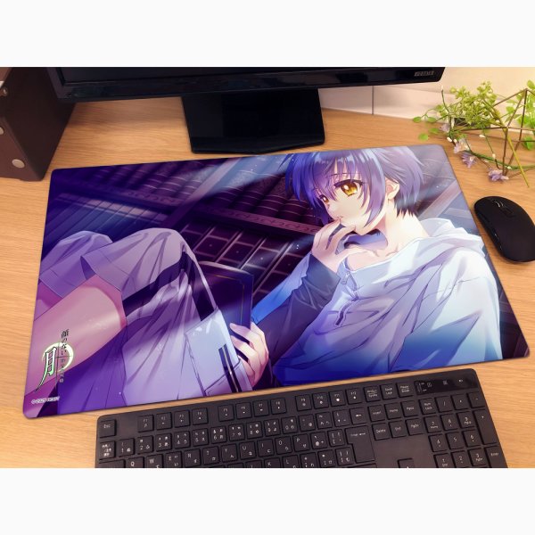 画像2:  【予約商品】  カーテン魂　顔のない月　ラバーマット（東衣緒） 【26年7月下旬発売】    (2)