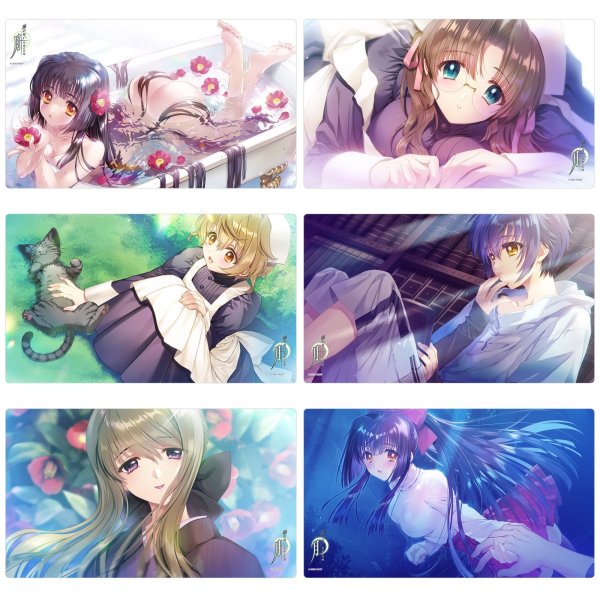画像4:  【予約商品】  カーテン魂　顔のない月　ラバーマット（春川知美） 【26年7月下旬発売】    (4)