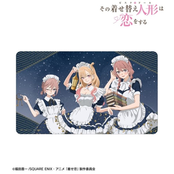 画像2:  【予約商品】  アルマビアンカ　TVアニメ「その着せ替え人形は恋をする」Season 2 描き下ろし 集合 星空メイドver. マルチデスクマット 【26年8月上旬発売】 (2)