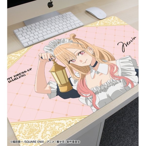 画像3:  【予約商品】  アルマビアンカ　TVアニメ「その着せ替え人形は恋をする」Season 2 描き下ろし 喜多川 海夢 星空メイドver. マルチデスクマット 【26年8月上旬発売】 (3)