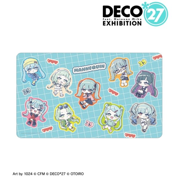 画像2:  【予約商品】  アルマビアンカ　DECO*27 feat.初音ミク EXHIBITION Produced by DECO*27 / OTOIRO MANNEQUIN 集合 Art by 1024 マルチデスクマット 【26年7月下旬発売】 (2)