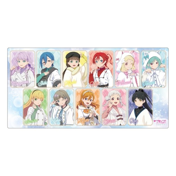 画像1:  【予約商品】  キャラバン　ラブライブ！スーパースター!! デスクマット ホワイトポンチョver. 【26年8月発売】 (1)