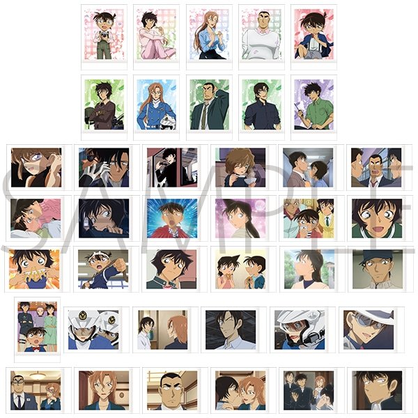 画像2:  【予約商品】  ムービック　「名探偵コナン（アニメ版）」ぱしゃこれ／第8弾 BOX（10パック入り） 【26年7月下旬発売】 (2)