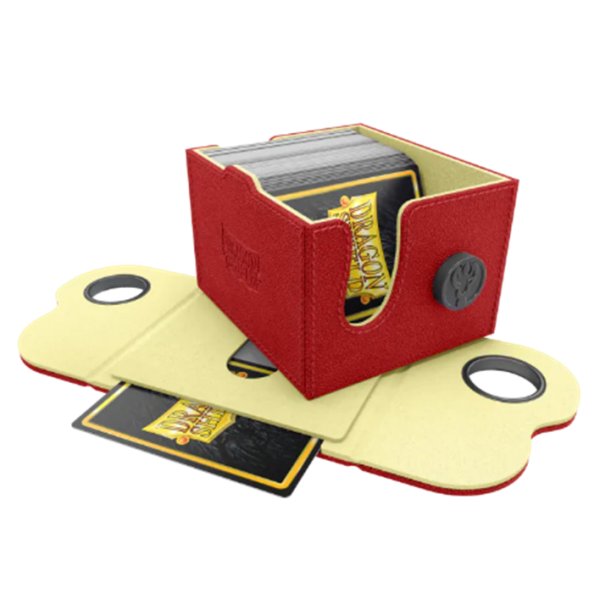 画像1:  【予約商品】  AT-40825 Dragon Box 150+ - Red & Lemon（ドラゴンロックシステム デッキボックス） 【26年7月下旬発売】 (1)