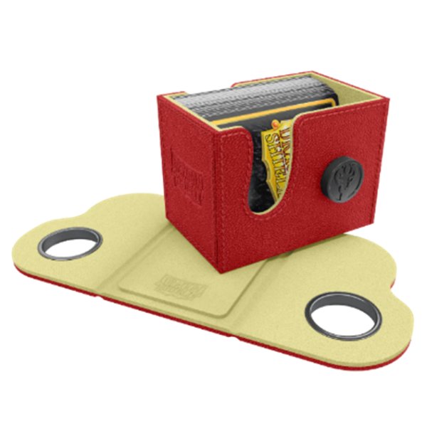 画像1:  【予約商品】  AT-40813　Dragon Box 80+ - Red & Lemon（ドラゴンロックシステム デッキボックス） 【26年7月下旬発売】 (1)