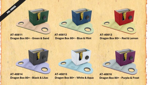 画像2:  【予約商品】  AT-40815 Dragon Box 80+ - White & Aqua（ドラゴンロックシステム デッキボックス） 【26年7月下旬発売】 (2)