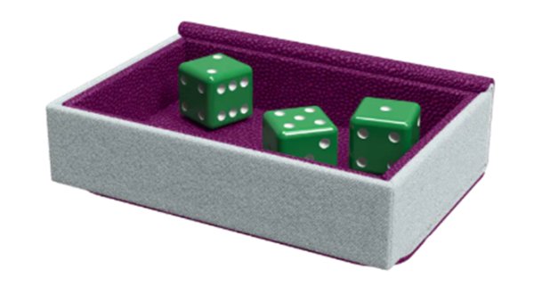 画像1:  【予約商品】  AT-40834　Dragon Tray - Purple & Frost（ドラゴンロックシステム ダイストレイ） 【26年7月下旬発売】 (1)