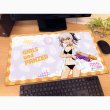 画像2:  【予約商品】  カーテン魂　ガールズ＆パンツァー 最終章　描き下ろしラバーマット（逸見エリカ／水鉄砲 日焼けVer.） 【26年8月下旬発売】 (2)