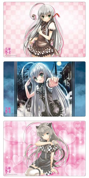 画像2:  【予約商品】  ブシロード ラバーマットコレクション V2 Vol.2072　GA文庫 『這いよれ! ニャル子さん』ニャル子 【26年7月10日発売】 (2)