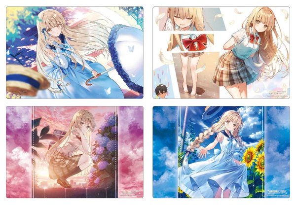 画像2:  【予約商品】  ブシロード ラバーマットコレクション V2 Vol.2077　GA文庫 『お隣の天使様にいつの間にか駄目人間にされていた件』椎名 真昼Part.3 【26年7月10日発売】 (2)