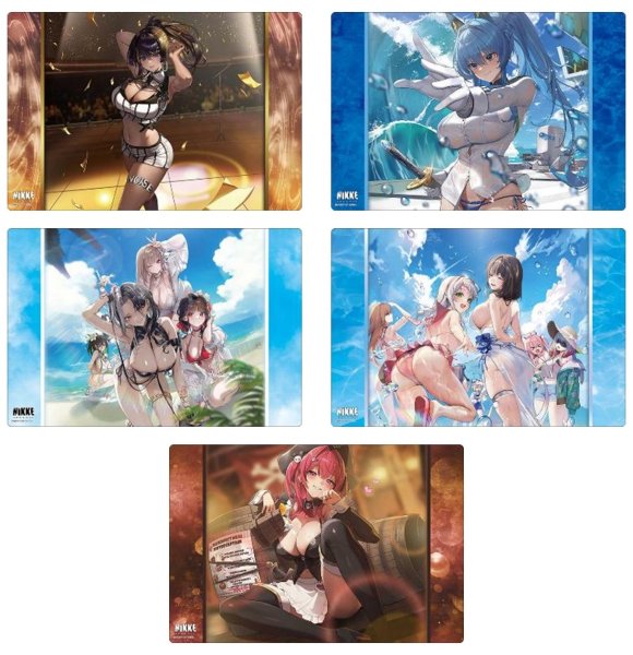 画像2:  【予約商品】  ブシロード ラバーマットコレクション V2 Vol.2087　勝利の女神：NIKKE「ノイズ - クラシックディーバ」ver. 【26年7月17日発売】 (2)