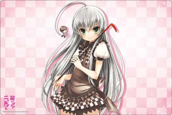 画像1:  【予約商品】  ブシロード ラバーマットコレクション V2 Vol.2072　GA文庫 『這いよれ! ニャル子さん』ニャル子 【26年7月10日発売】 (1)