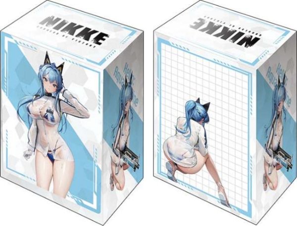 画像1:  【予約商品】  ブシロードデッキホルダーコレクションV3 vol.1268　勝利の女神：NIKKE「ヘルム：アクアマリン」ver. 【26年7月17日発売】 (1)