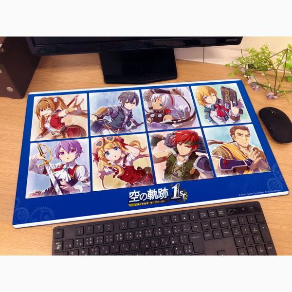 画像2:  【予約商品】  カーテン魂　空の軌跡 the 1st　ラバーマット（カウントダウンイラスト） 【26年8月下旬発売】    (2)