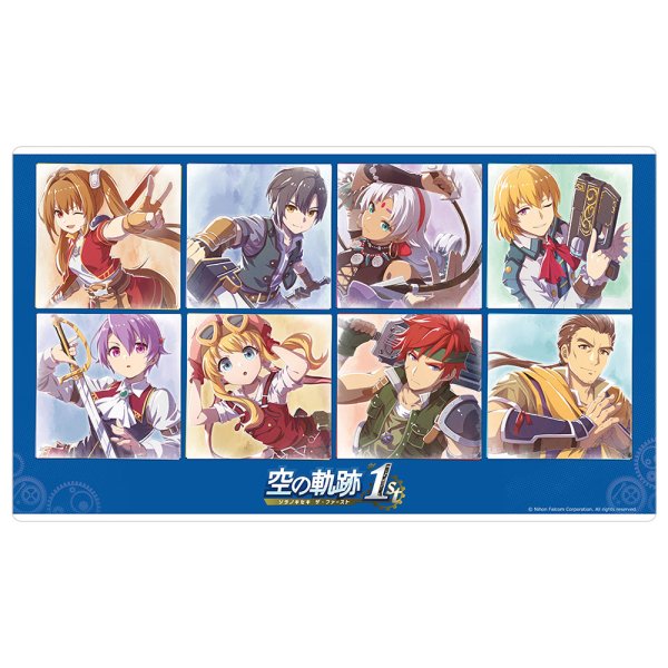 画像1:  【予約商品】  カーテン魂　空の軌跡 the 1st　ラバーマット（カウントダウンイラスト） 【26年8月下旬発売】    (1)