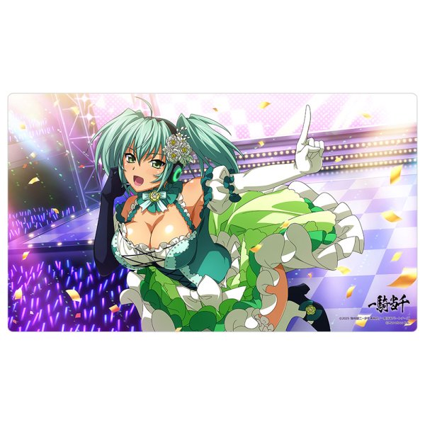 画像1:  【予約商品】  カーテン魂　一騎当千　ラバーマット（呂布奉先／栄光のスター） 【26年8月下旬発売】 (1)