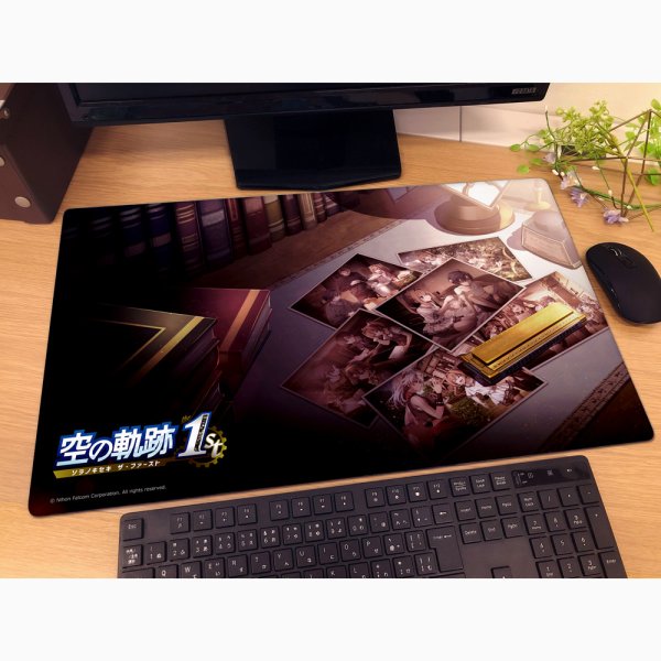 画像2:  【予約商品】  カーテン魂　空の軌跡 the 1st　ラバーマット（エンドビジュアル） 【26年8月下旬発売】    (2)