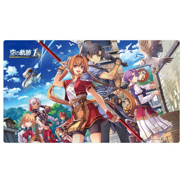 画像1:  【予約商品】  カーテン魂　空の軌跡 the 1st　ラバーマット（始まりの街） 【26年8月下旬発売】    (1)