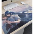 画像3:  【予約商品】  アルマビアンカ　私を喰べたい、ひとでなし 八百歳比名子＆近江汐莉 原作イラスト マルチデスクマット 【26年8月下旬発売】 (3)