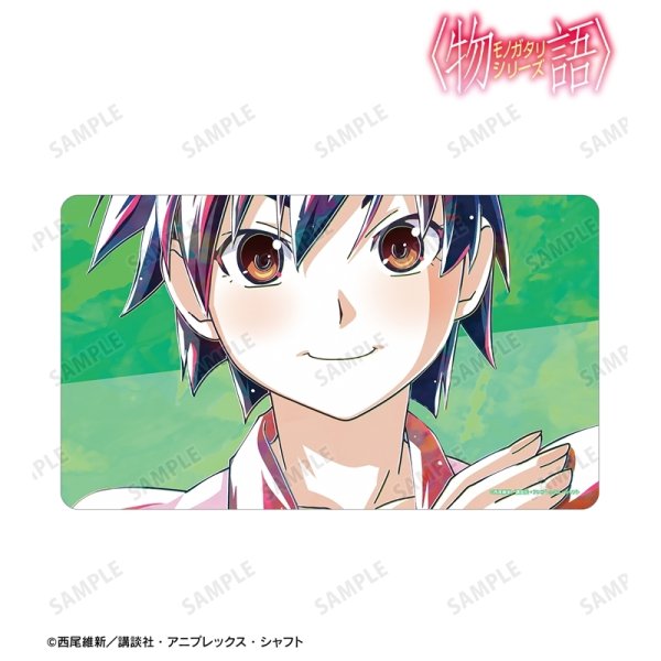 画像2:  【予約商品】  アルマビアンカ　〈物語〉シリーズ 神原駿河 Ani-Art マルチデスクマット 【26年8月下旬発売】    (2)