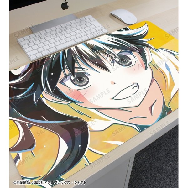 画像3:  【予約商品】  アルマビアンカ　〈物語〉シリーズ 阿良々木火憐 Ani-Art マルチデスクマット 【26年8月下旬発売】    (3)