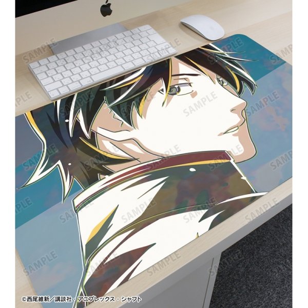 画像3:  【予約商品】  アルマビアンカ　〈物語〉シリーズ 阿良々木暦 Ani-Art マルチデスクマット 【26年8月下旬発売】    (3)