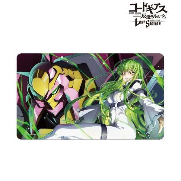 画像2:  【予約商品】  アルマビアンカ　コードギアス 反逆のルルーシュ ロストストーリーズ 【皇帝の盾】C.C. マルチデスクマット 【26年8月下旬発売】    (2)