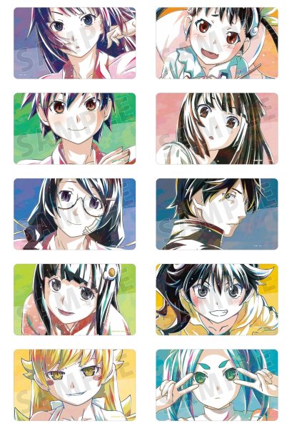 画像4:  【予約商品】  アルマビアンカ　〈物語〉シリーズ 阿良々木暦 Ani-Art マルチデスクマット 【26年8月下旬発売】    (4)