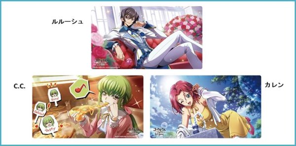 画像2:  【予約商品】  ツキナギ　ラバーデスクマットコレクション コードギアス 反逆のルルーシュ ロストストーリーズ C.C. 【26年8月29日発売】    (2)