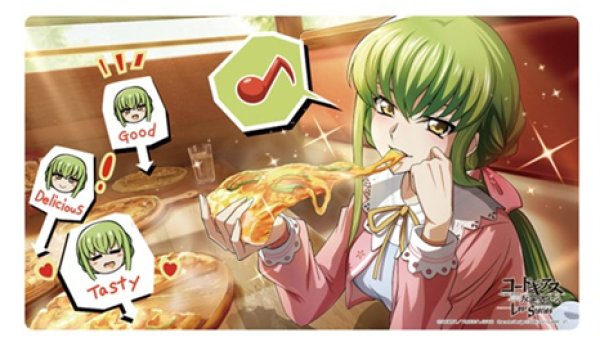 画像1:  【予約商品】  ツキナギ　ラバーデスクマットコレクション コードギアス 反逆のルルーシュ ロストストーリーズ C.C. 【26年8月29日発売】    (1)
