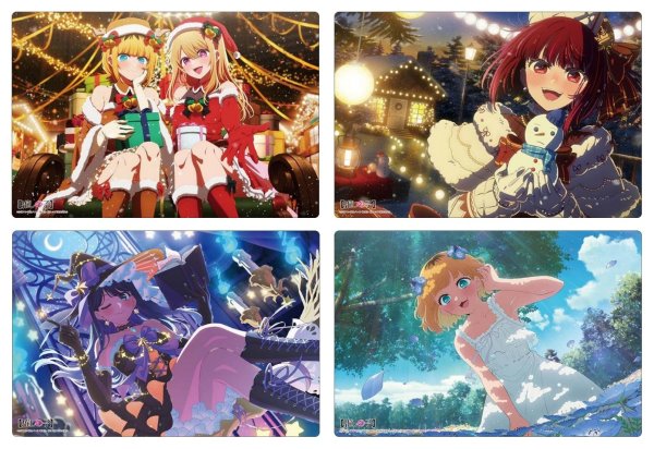 画像2:  【予約商品】  ブシロード ラバーマットコレクション V2 Vol.2102　【推しの子】『有馬かな』クリスマスver. 【26年8月7日発売】 (2)