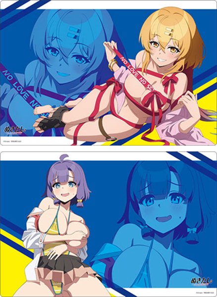 画像2:  【予約商品】  ブシロード ラバーマットコレクション V2 Vol.2111　ぬきたし THE ANIMATION『片桐 奈々瀬』 【26年8月7日発売】 (2)