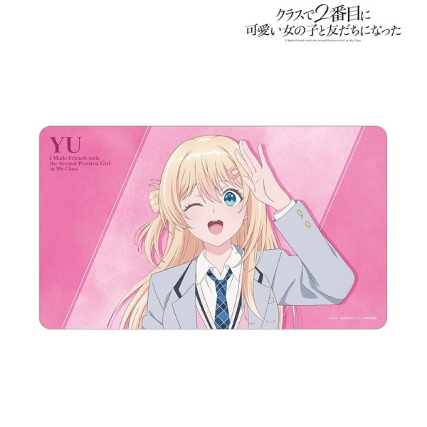 画像2:  【予約商品】  アルマビアンカ　『クラスで２番目に可愛い女の子と友だちになった』 天海夕 マルチデスクマット 【26年9月上旬発売】 (2)