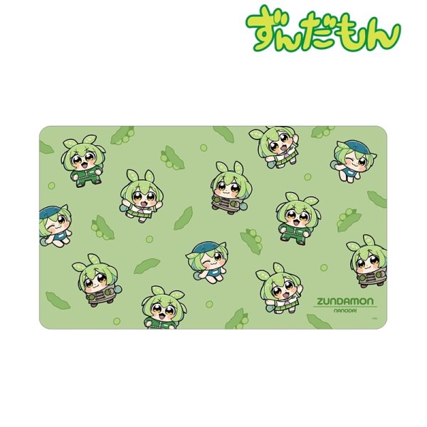 画像2:  【予約商品】  アルマビアンカ　ずんだもん 大川ぶくぶさんイラスト 集合 スクールver. マルチデスクマット 【26年8月下旬発売】 (2)