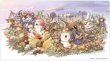 画像1:  【予約商品】  プレイマット ファイナルファンタジーシリーズ  チョコボのなかまたち 【26年9月発売】    (1)