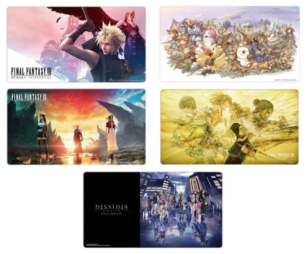 画像2:  【予約商品】  プレイマット ファイナルファンタジーシリーズ  チョコボのなかまたち 【26年9月発売】    (2)