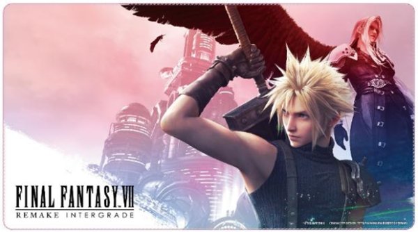 画像1:  【予約商品】  プレイマット FF7R INTERGRADE  KEY ART 【26年9月発売】    (1)