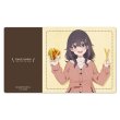 画像1:  【再販予約商品】  TVアニメ 『日々は過ぎれど飯うまし』キャラクターラバーマット 河合まこ 【26年7月下旬再販】 (1)