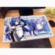 画像2:  【予約商品】  カーテン魂　戦姫絶唱シンフォギアＸＶ 描き下ろしラバーマット（翼／サイバーミリタリー） 【26年9月上旬発売】 (2)