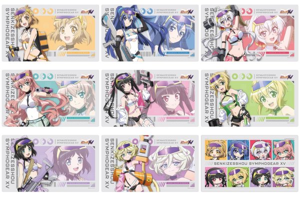 画像3:  【予約商品】  カーテン魂　戦姫絶唱シンフォギアＸＶ 描き下ろしラバーマット（マリア／サイバーミリタリー） 【26年9月上旬発売】 (3)