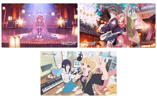 画像3:  【再販予約商品】  カーテン魂　超かぐや姫！ ラバーマット（アナザービジュアル） 【26年9月上旬再販】 (3)