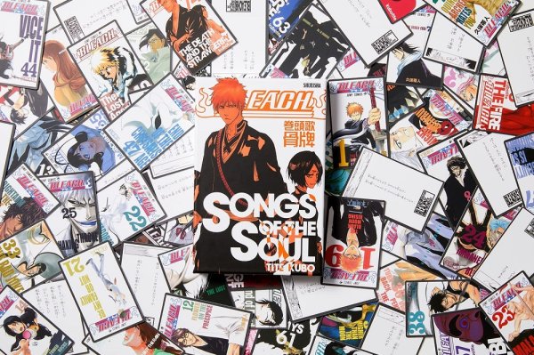 画像2:  【再販予約商品】  集英社ゲームズ　BLEACH 巻頭歌骨牌 SONGS OF THE SOUL 【26年7月中旬再販】 (2)