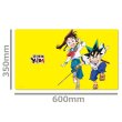 画像3:  【再販予約商品】  真・侍伝 YAIBA キャラクターラバーマット  刃&さやか 【26年7月下旬再販】 (3)