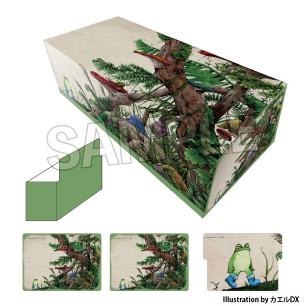 画像1:  【予約商品】  PROOF 工画堂スタジオイラストレーターセレクション イラストカードボックスNT カエルDX A 【26年9月発売】 (1)
