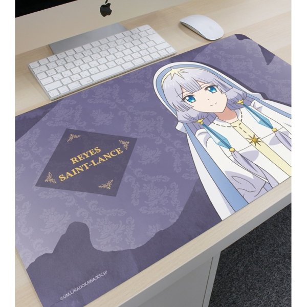 画像3:  【予約商品】  アルマビアンカ　TVアニメ「魔術師クノンは見えている」 レイエス・セントランス マルチデスクマット 【26年9月上旬発売】 (3)