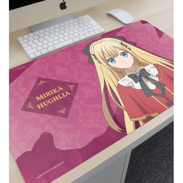 画像3:  【予約商品】  アルマビアンカ　TVアニメ「魔術師クノンは見えている」 ミリカ・ヒューグリア マルチデスクマット 【26年9月上旬発売】 (3)