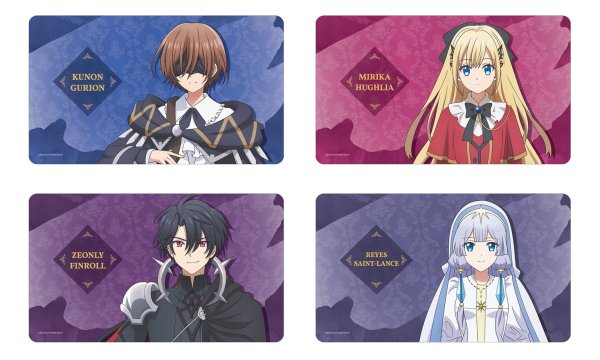 画像4:  【予約商品】  アルマビアンカ　TVアニメ「魔術師クノンは見えている」 クノン・グリオン マルチデスクマット 【26年9月上旬発売】 (4)